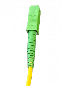 Green SC connecter for fibre optics engineer